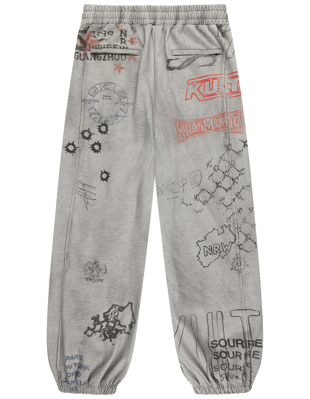 TAGGED SWEATPANTS