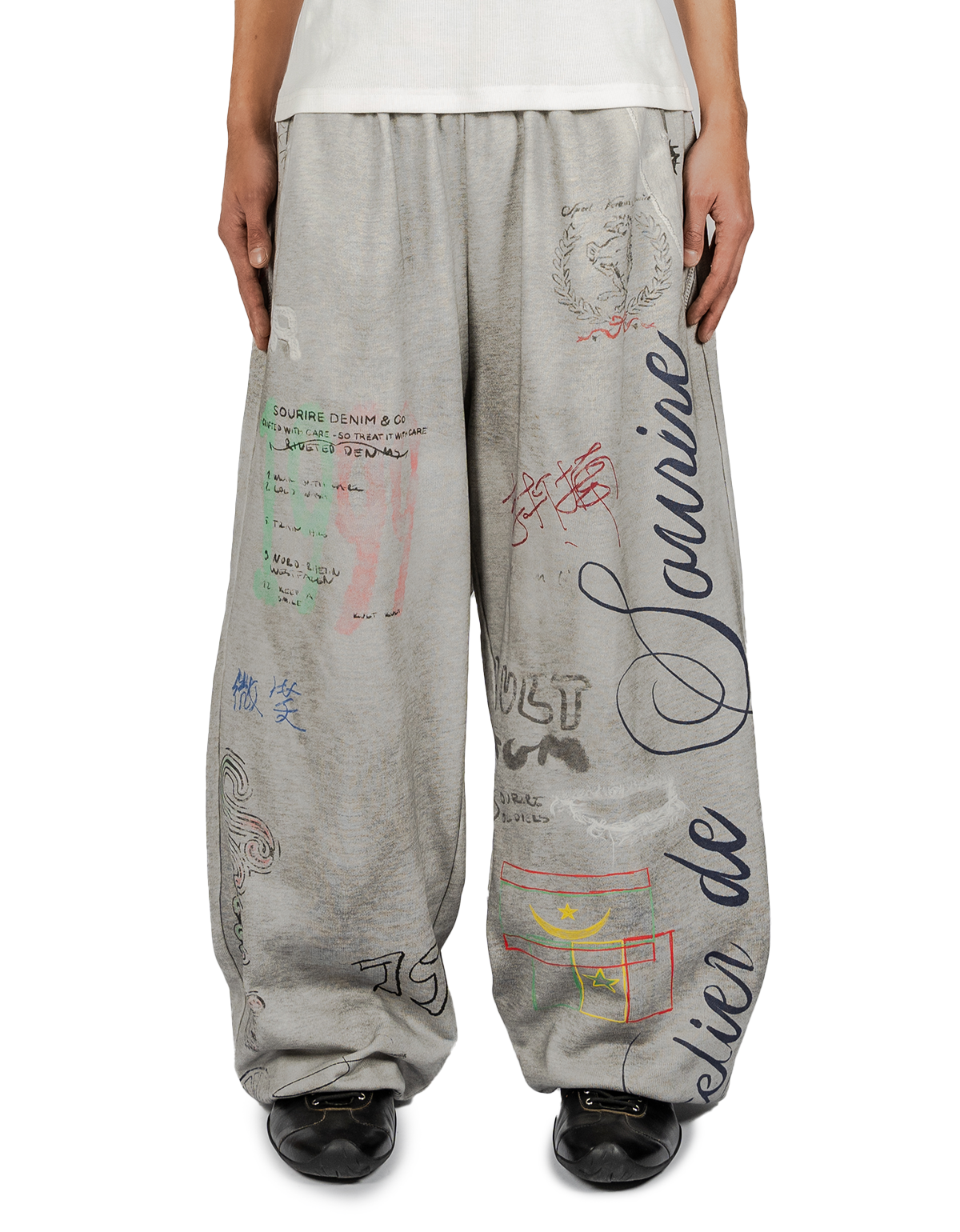 TAGGED SWEATPANTS