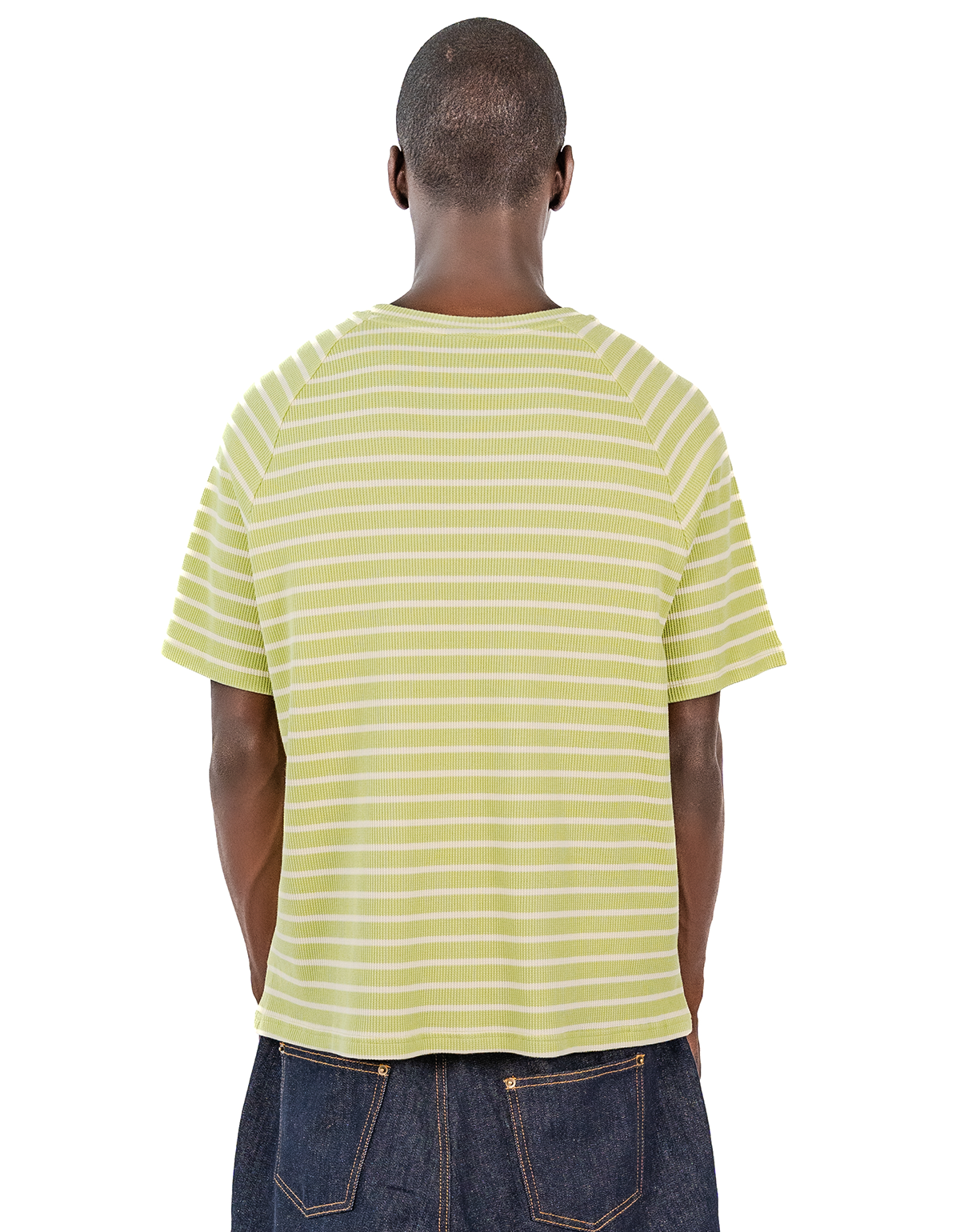 WAFFLE STRIPE TEE