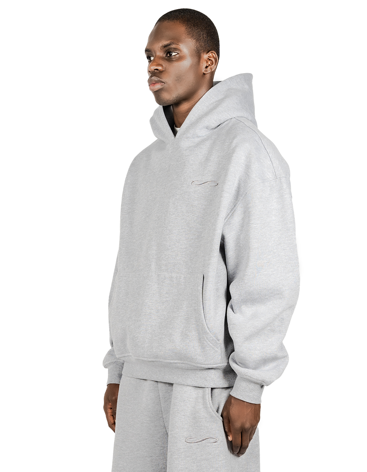 BASIC HOODIE GREY