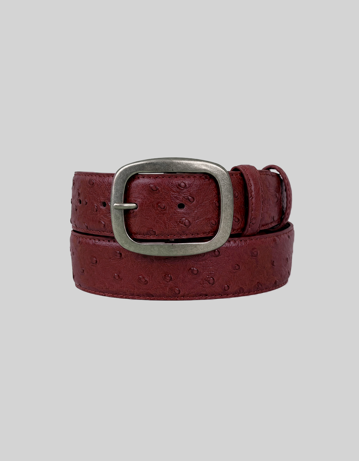 BORDEAUX LEATHER BELT