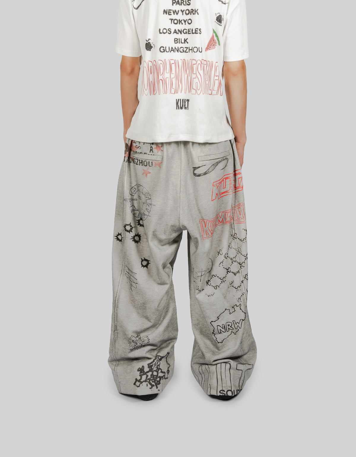 TAGGED SWEATPANTS
