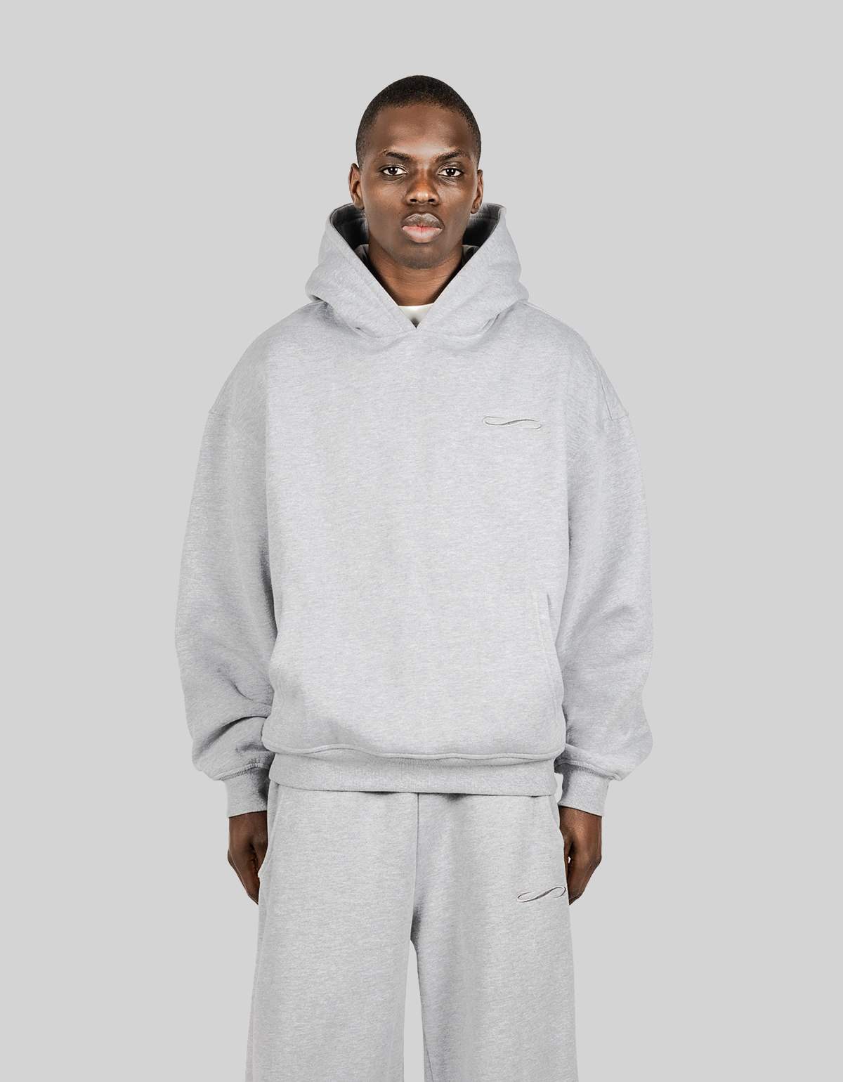 BASIC HOODIE GREY
