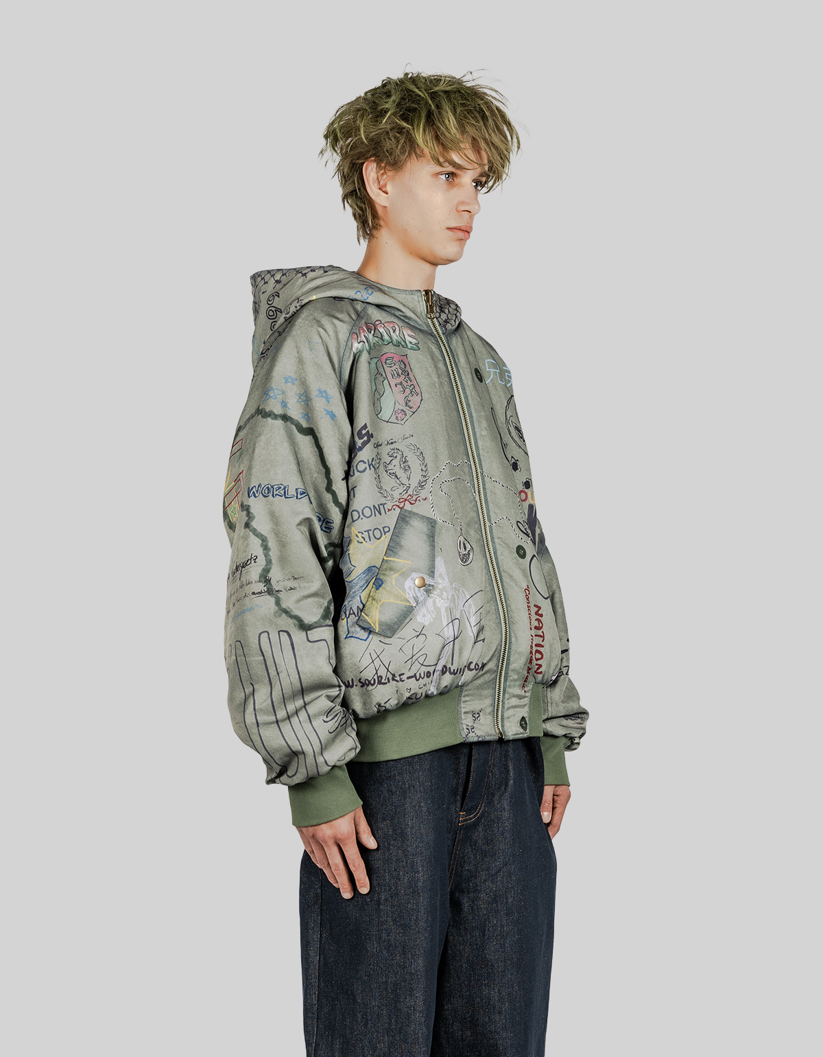 SKETCH BOMBER JACKET