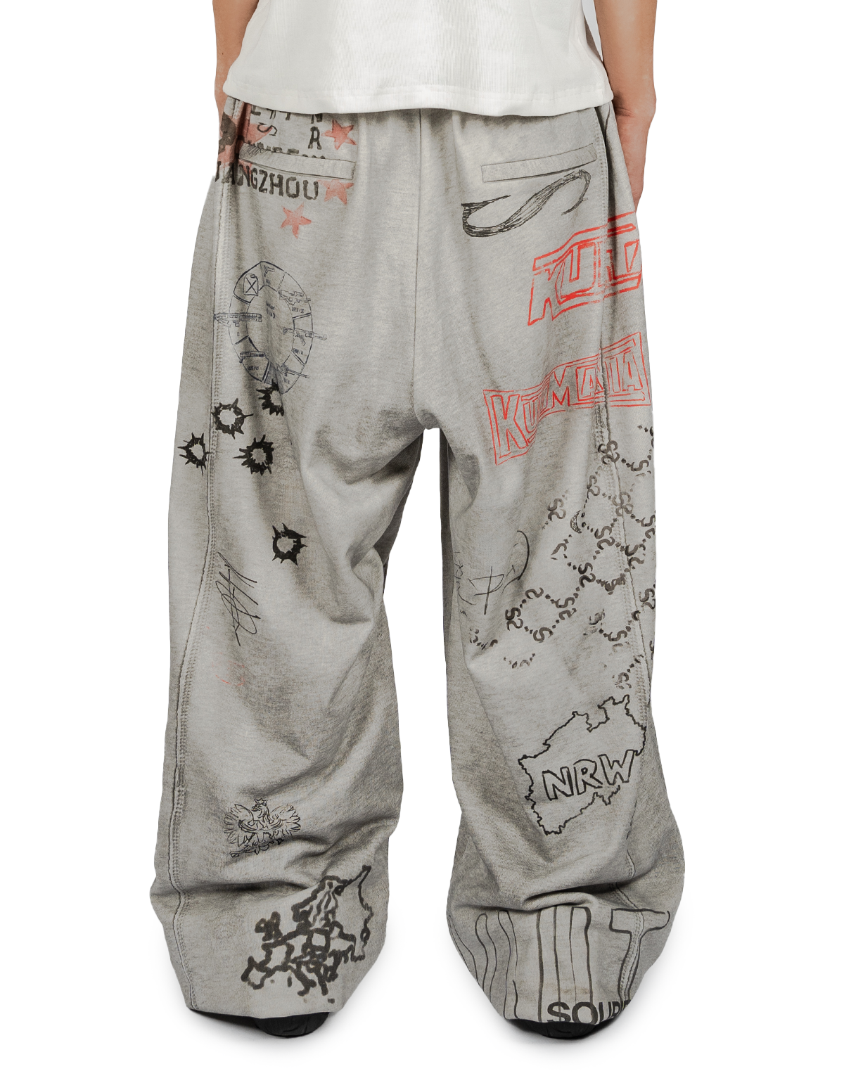 TAGGED SWEATPANTS
