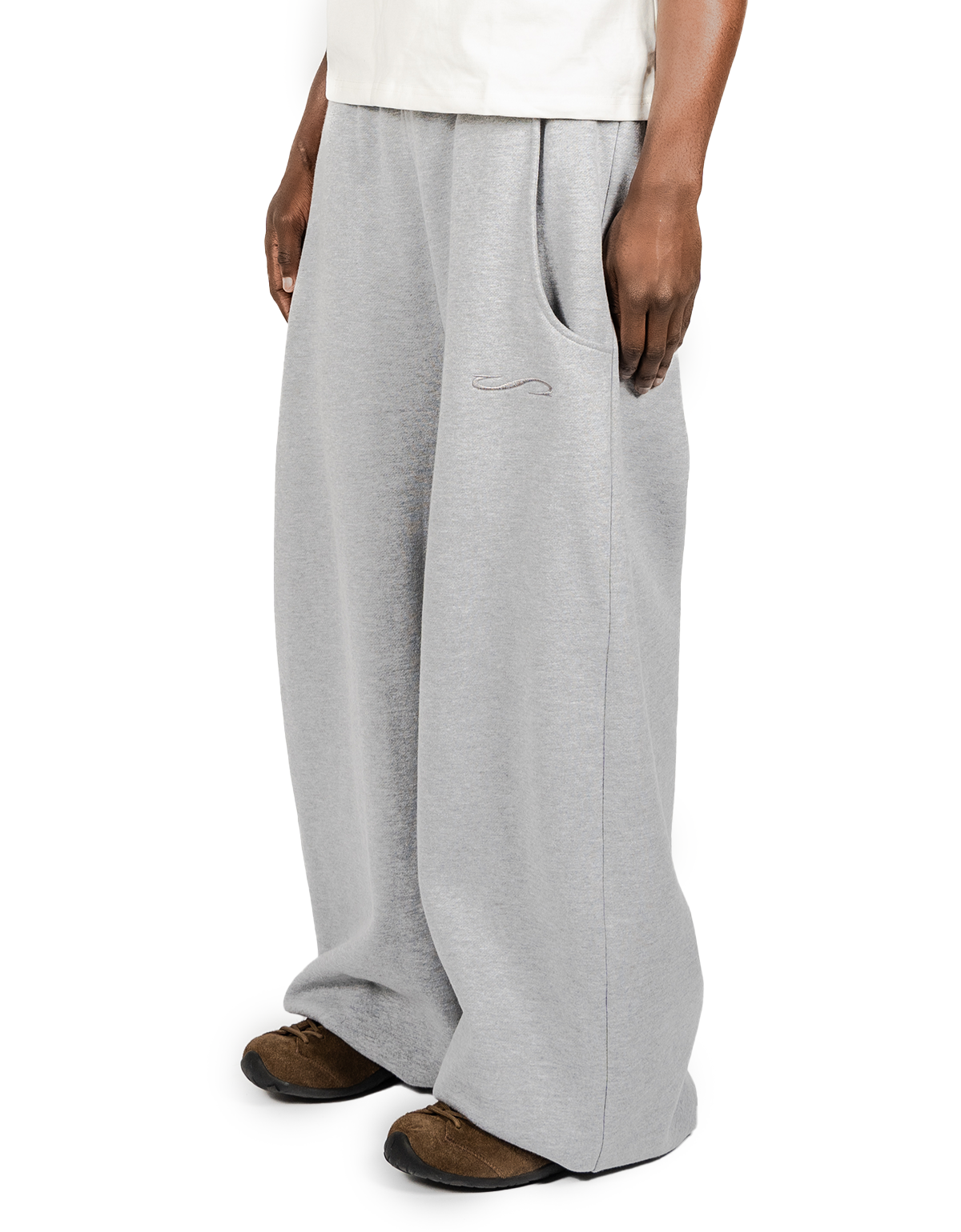 BASIC SWEATPANTS GREY