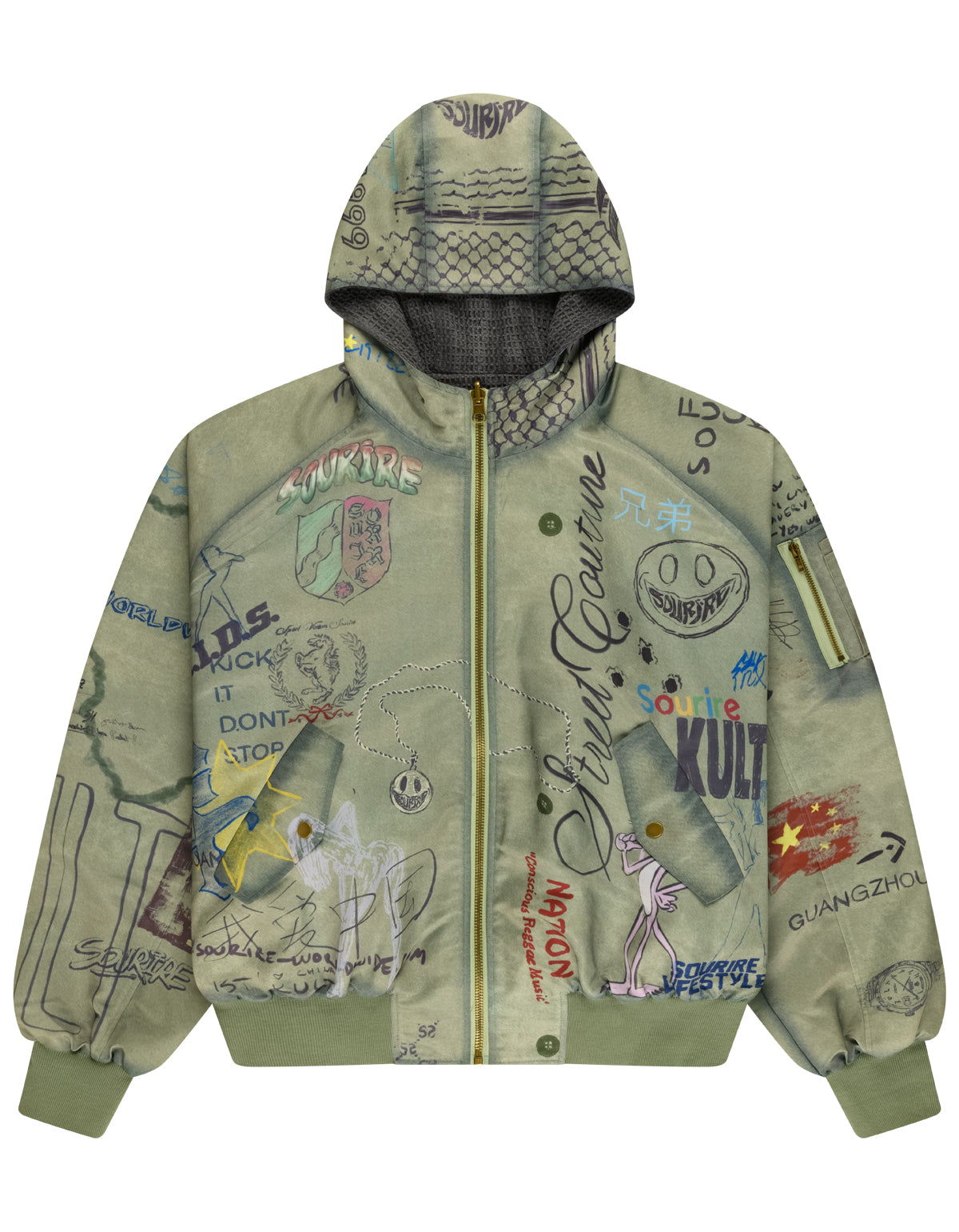 SKETCH BOMBER JACKET