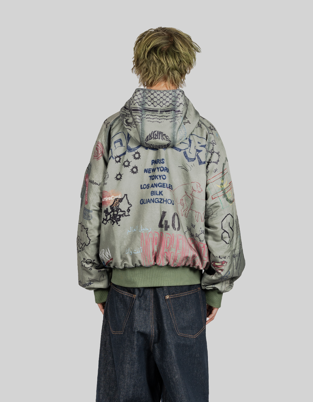 SKETCH BOMBER JACKET