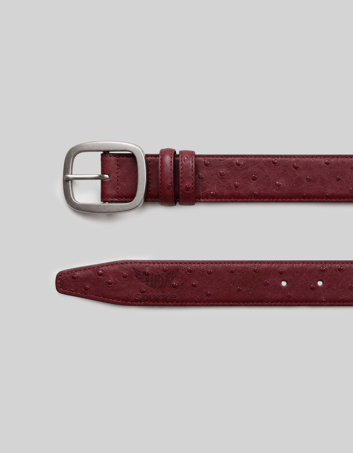 BORDEAUX LEATHER BELT