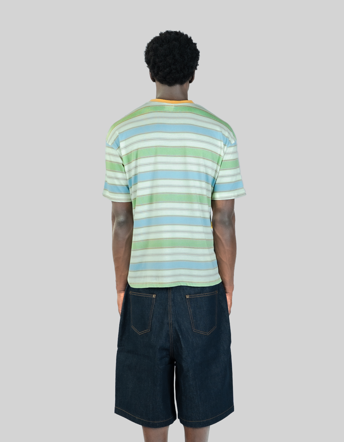2-SIDED STRIPE TEE