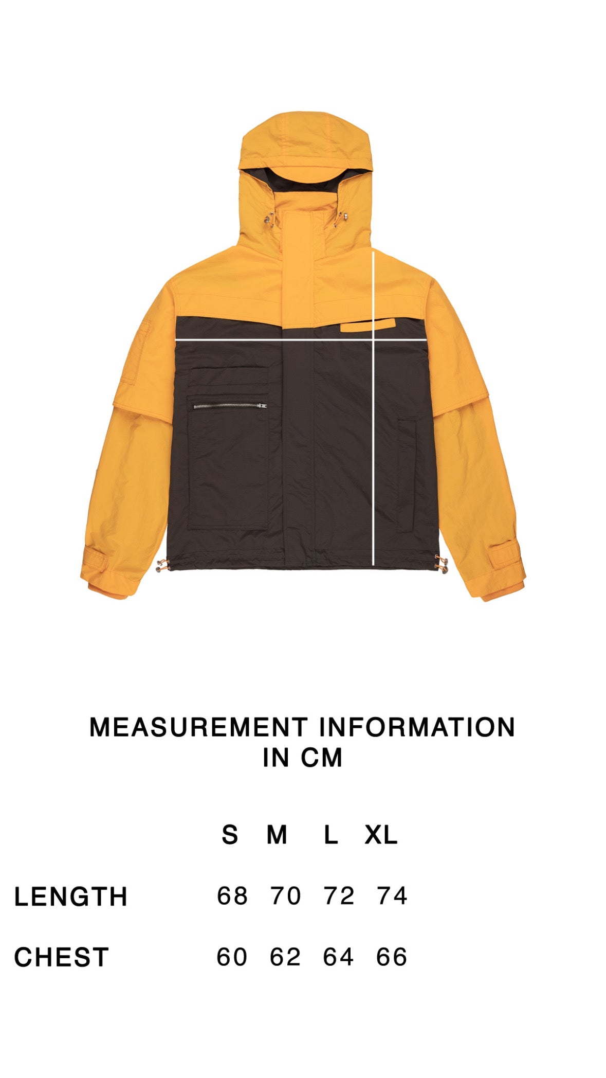 AMBER STORM RAIN JACKET