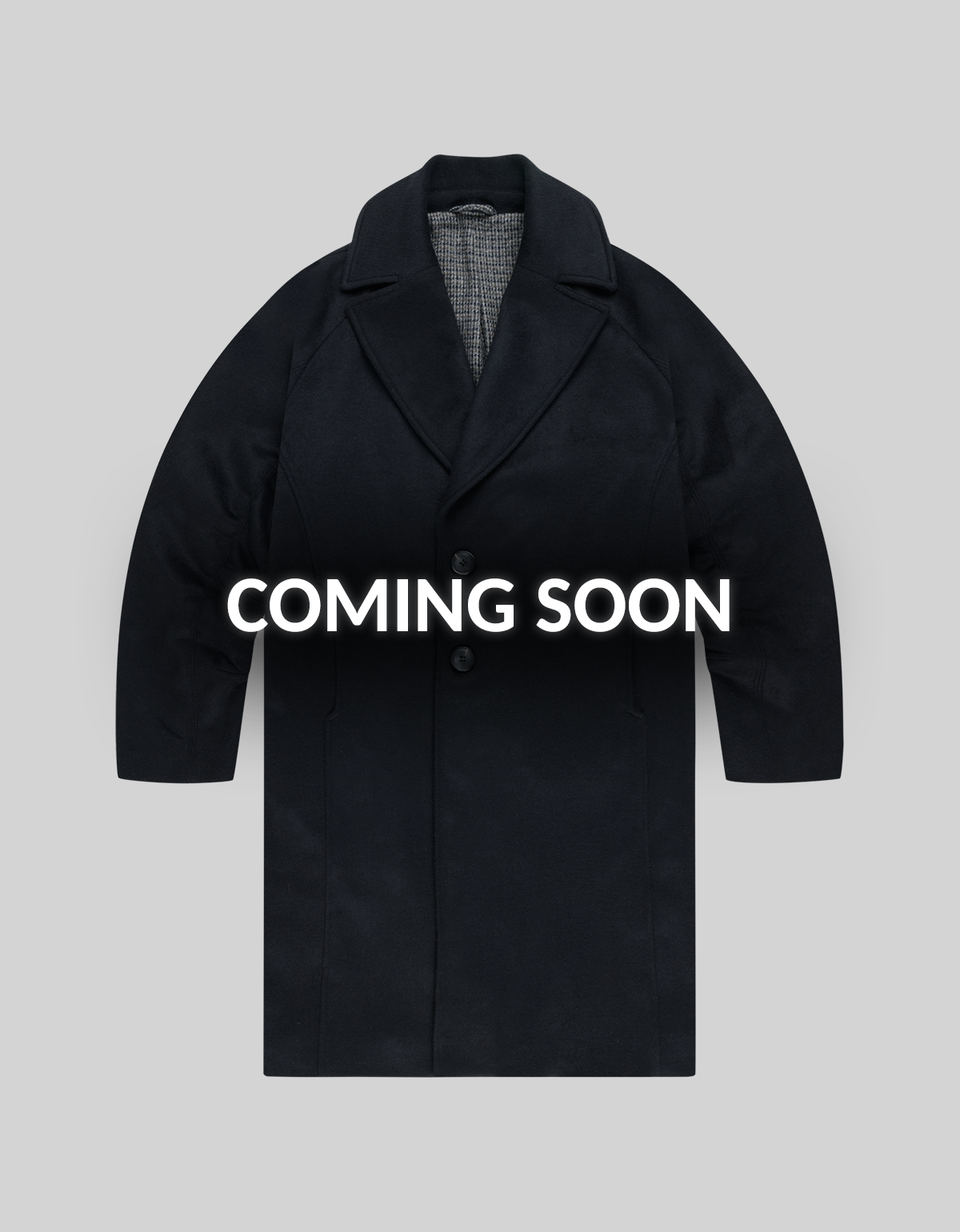 HOUNDSTOOTH WOOL COAT