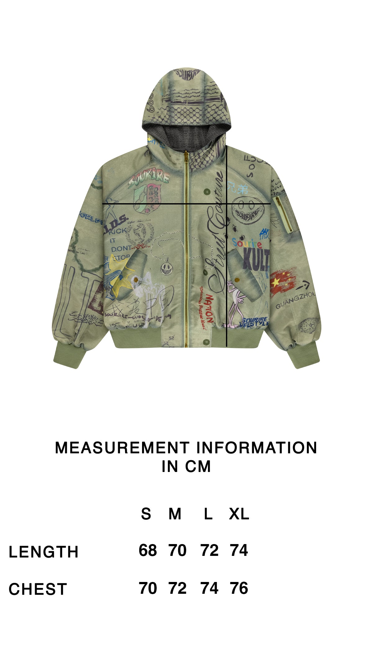 SKETCH BOMBER JACKET