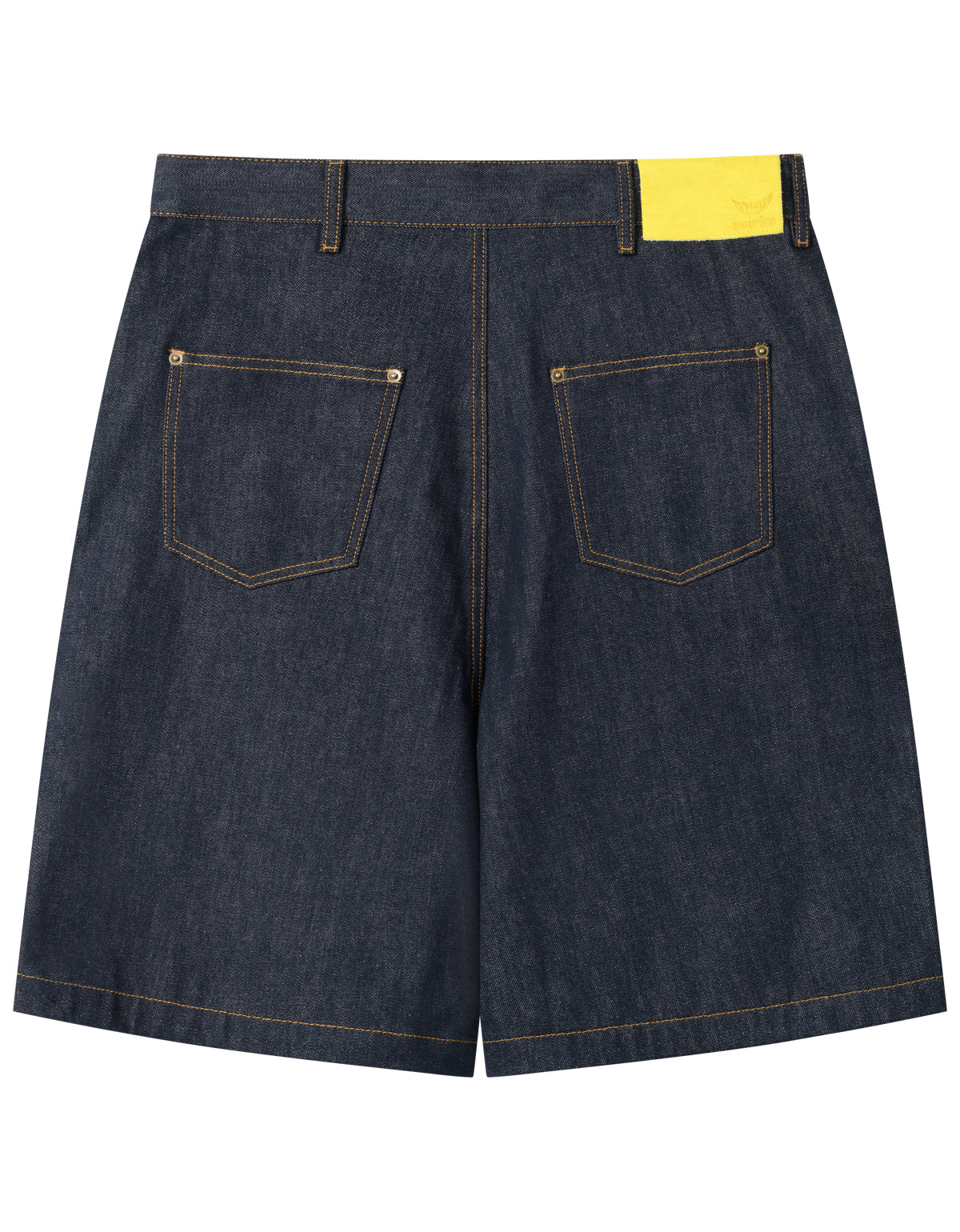 RAW DENIM SHORTS