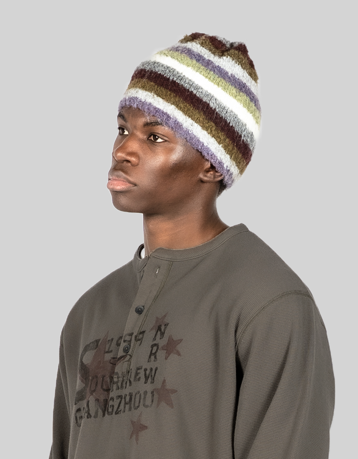 MULTISTRIPE BEANIE