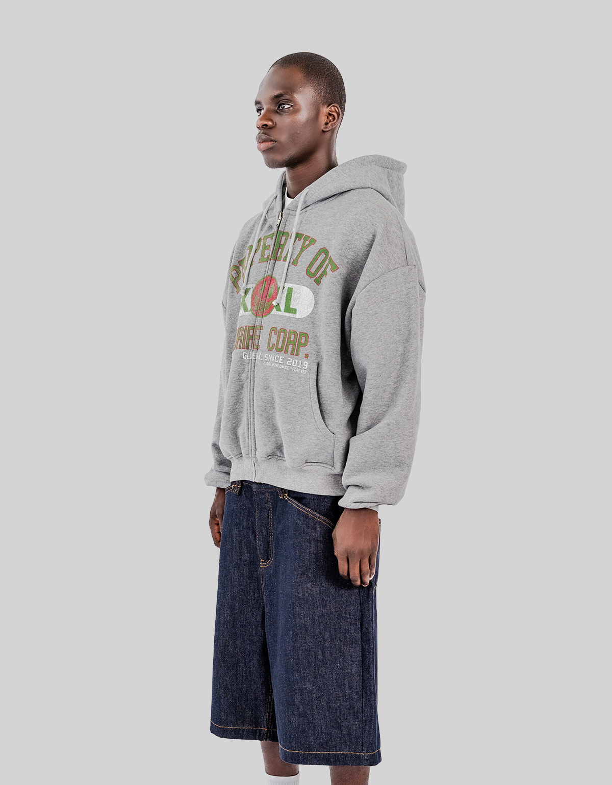 CORP ZIP HOODIE