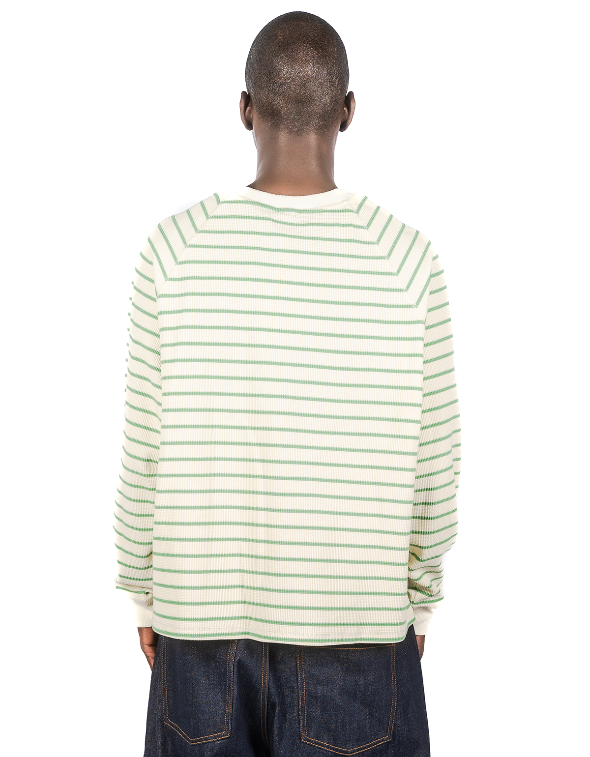 WAFFLE STRIPE LONGSLEEVE