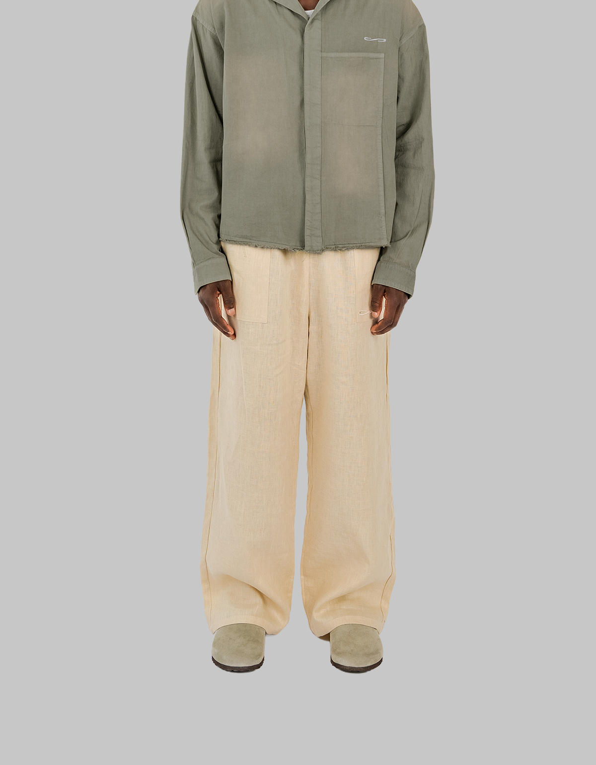 PANTALON EN LIN