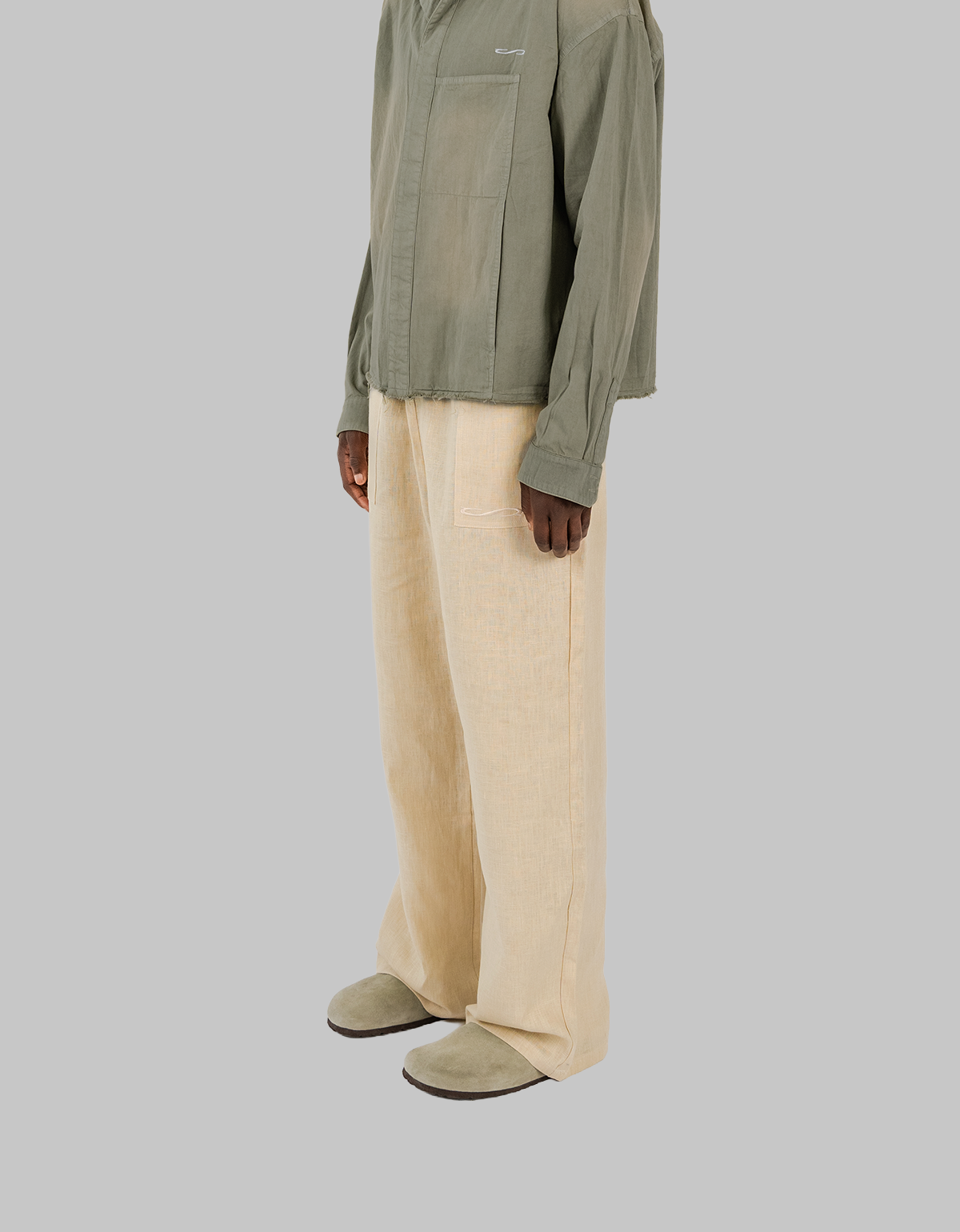 PANTALON EN LIN