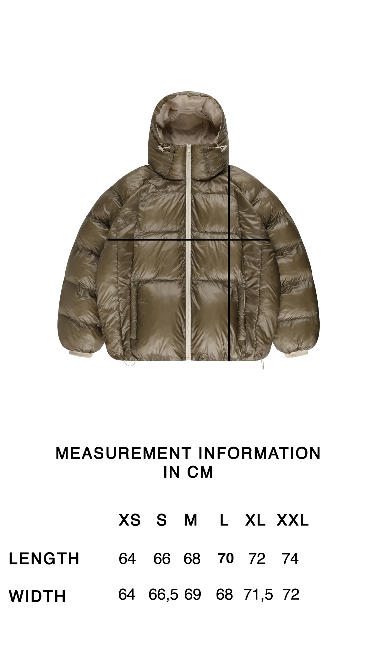 OAK PUFFER JACKET