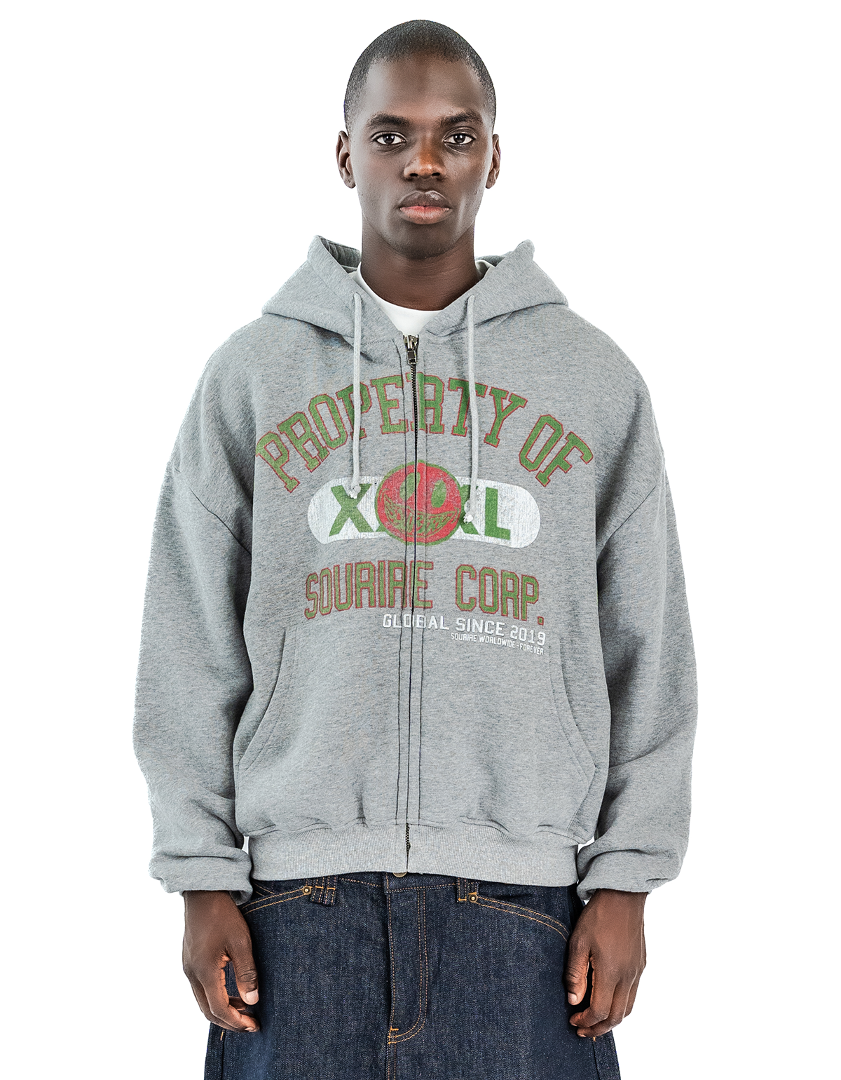 CORP ZIP HOODIE