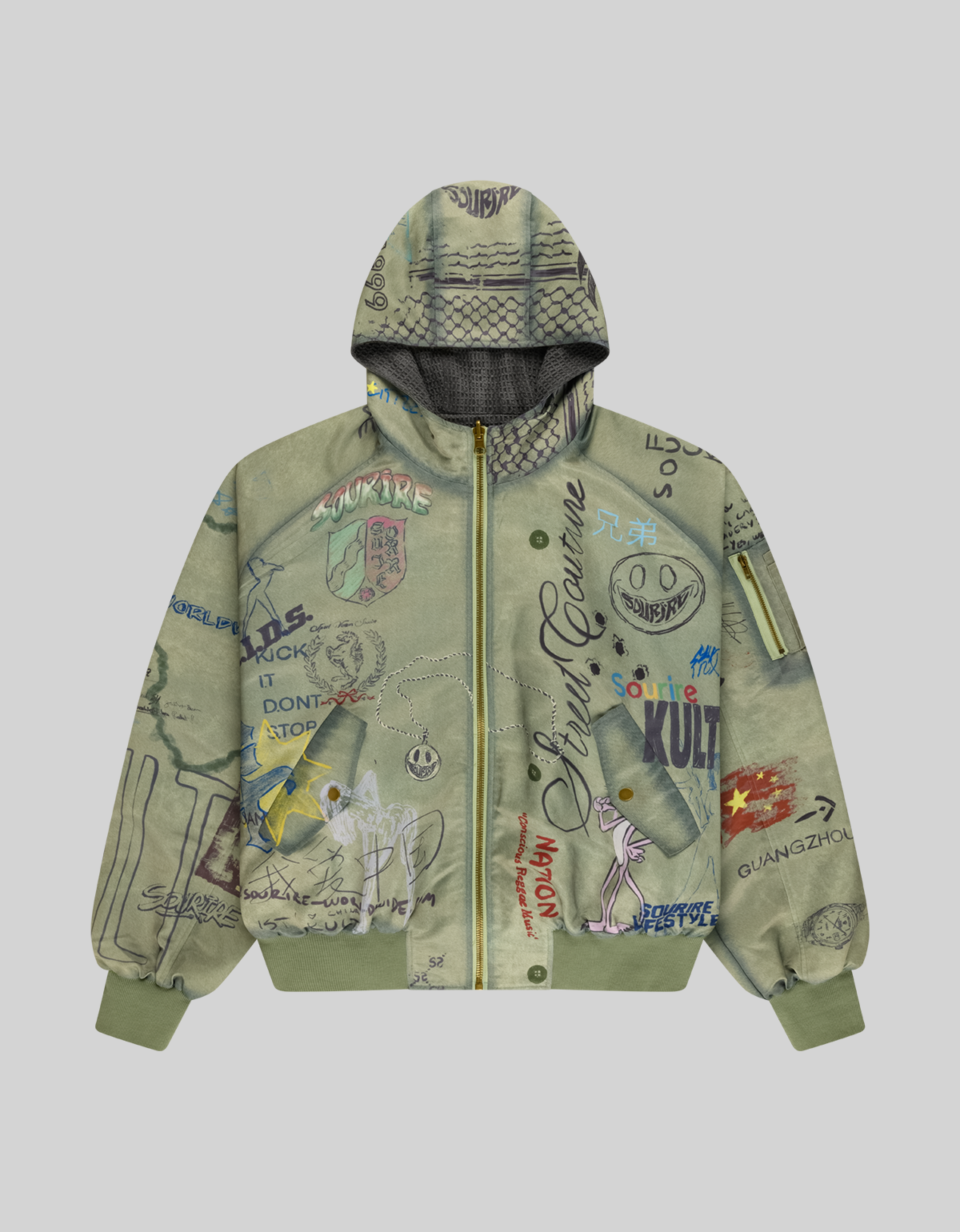 SKETCH BOMBER JACKET