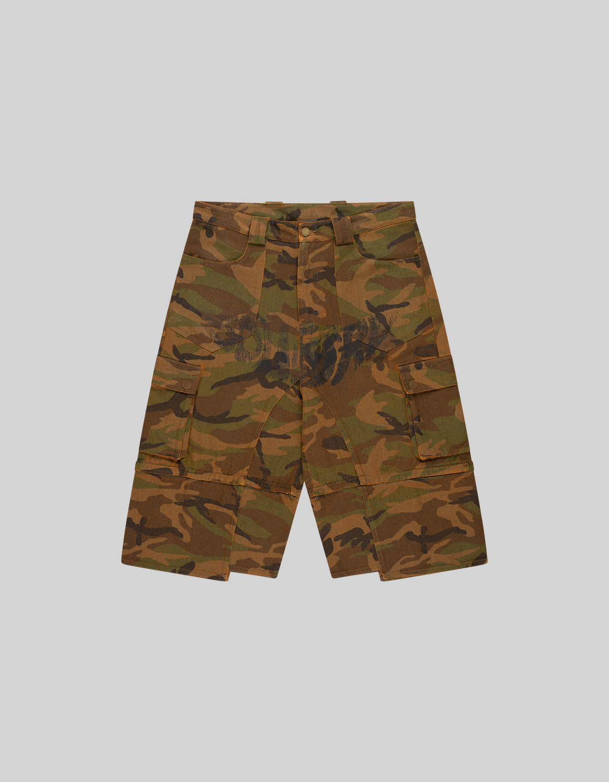 DETACHABLE CAMO SHORTS