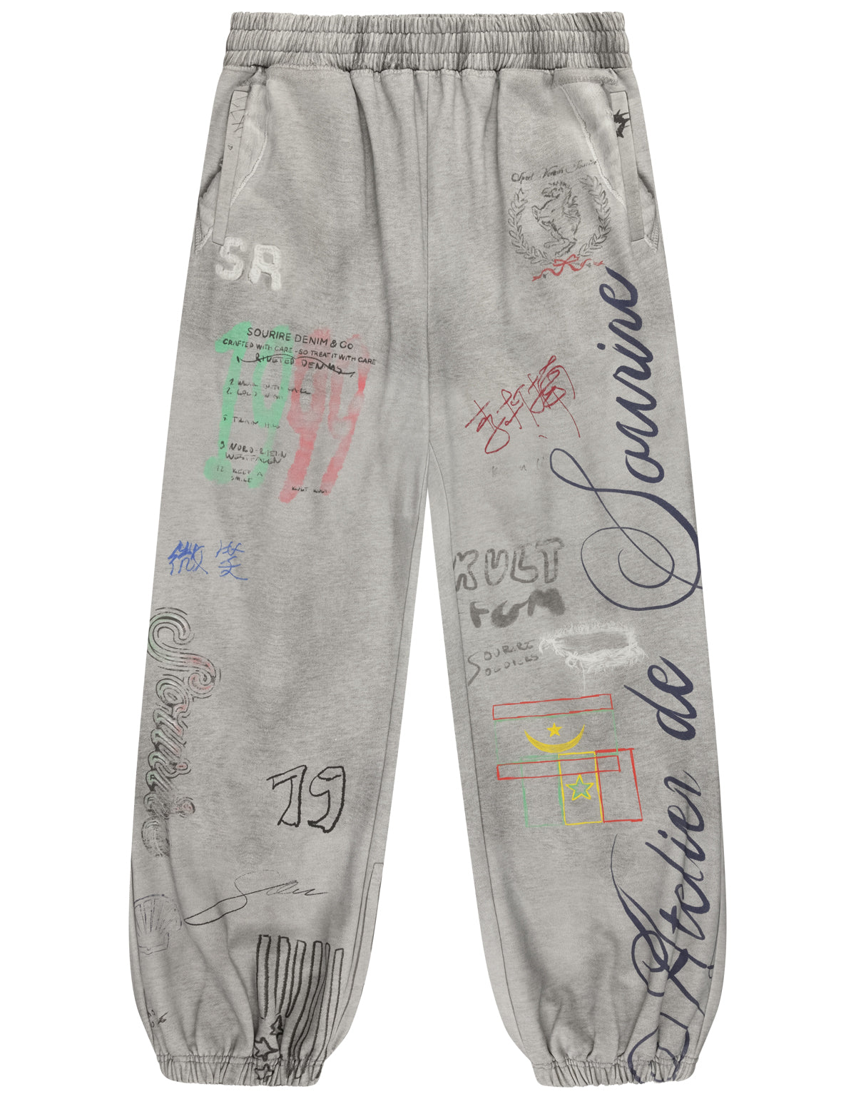 TAGGED SWEATPANTS