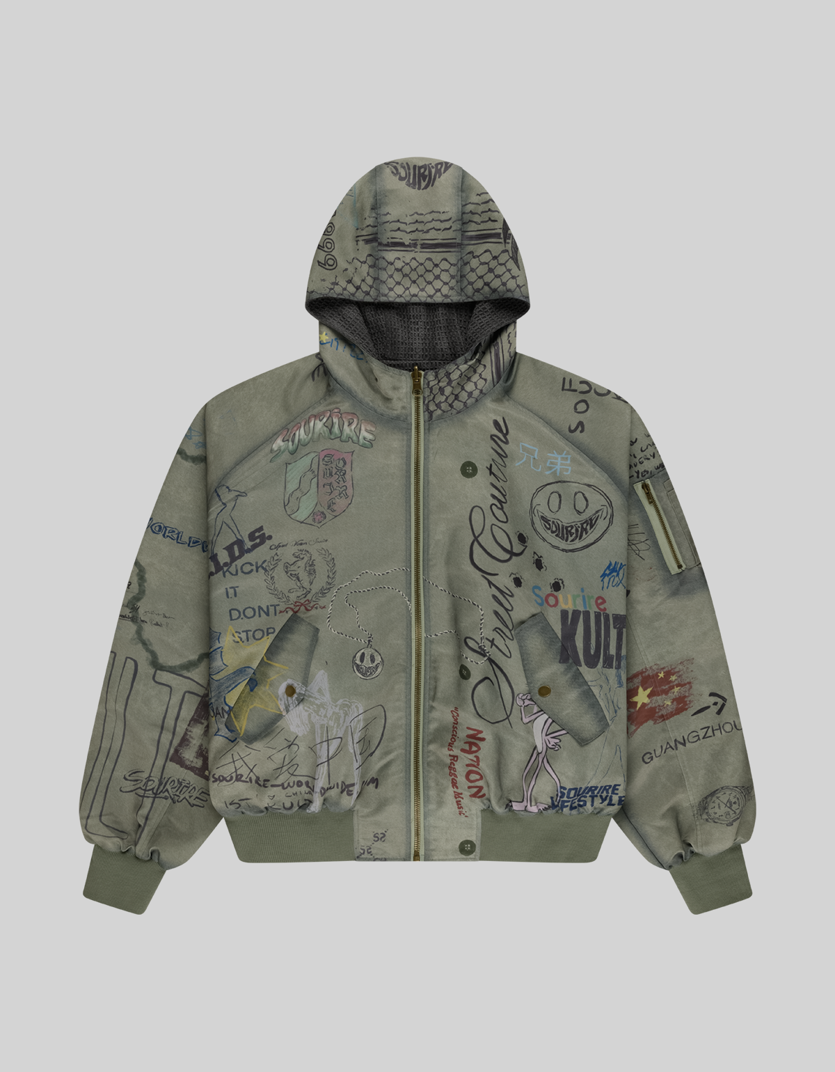 SKETCH BOMBER JACKET