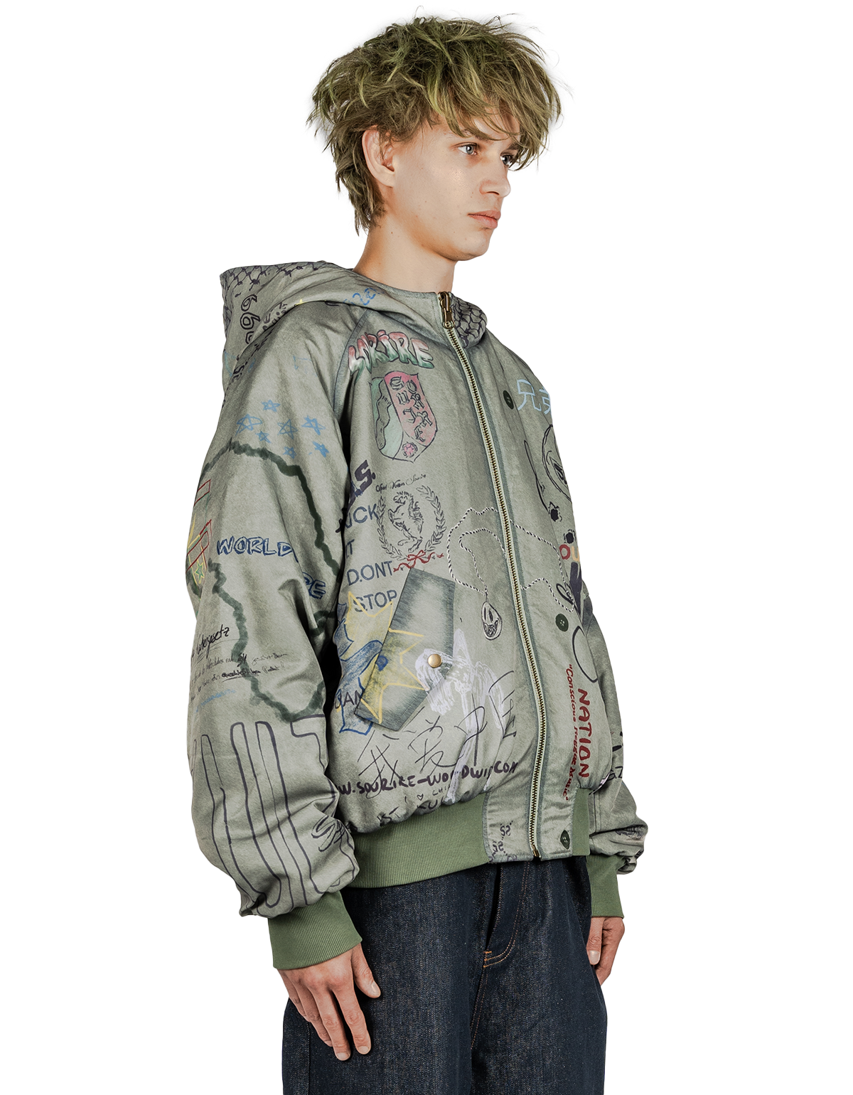 SKETCH BOMBER JACKET