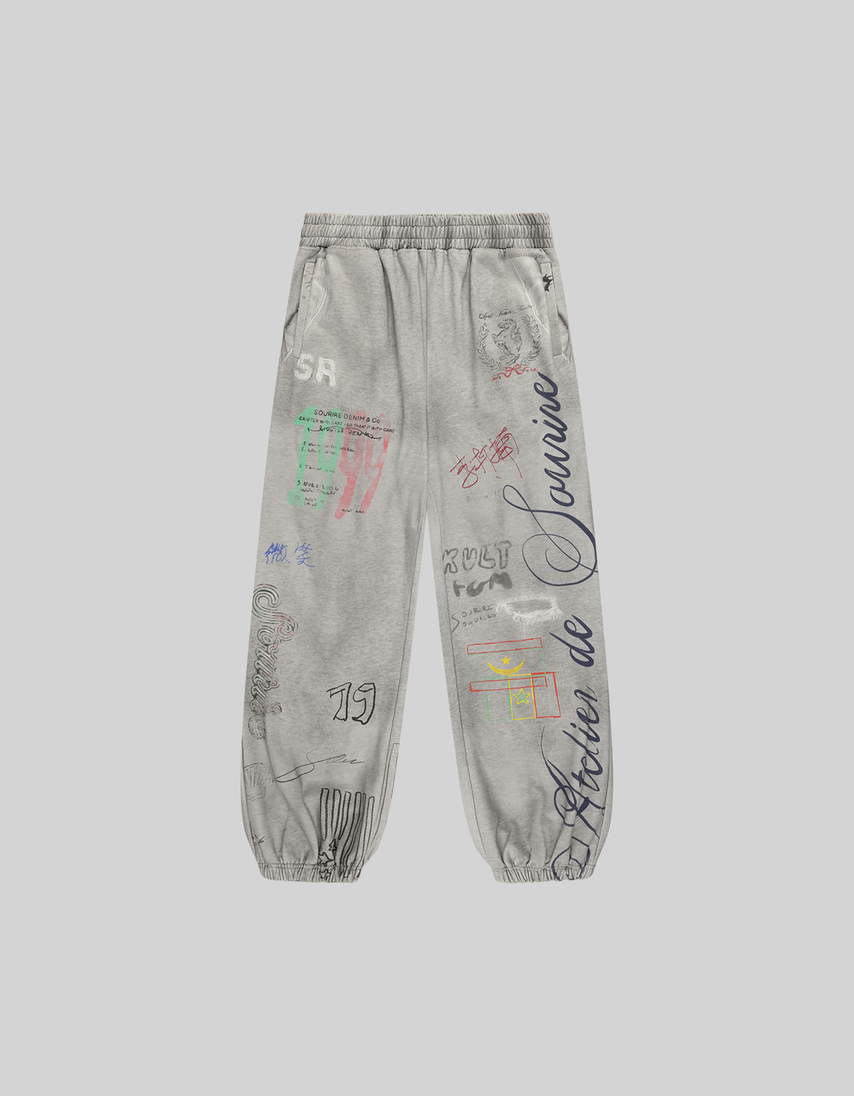 TAGGED SWEATPANTS