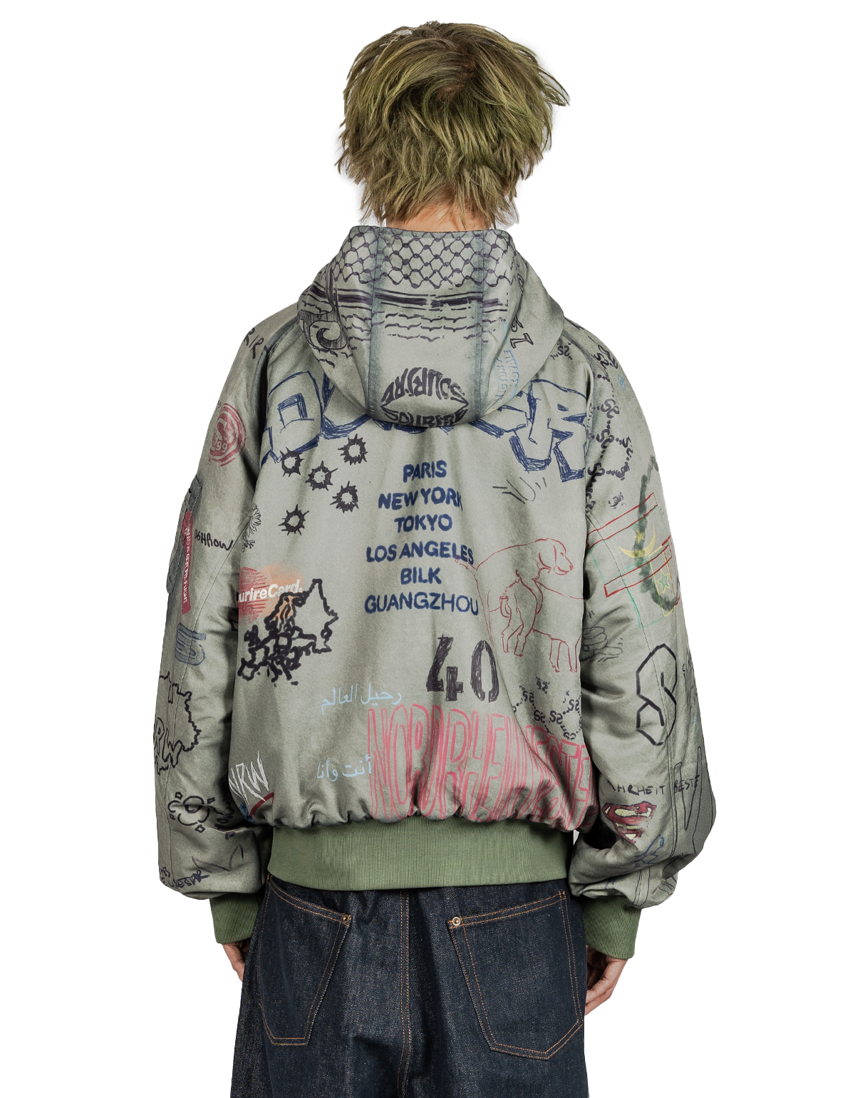 SKETCH BOMBER JACKET