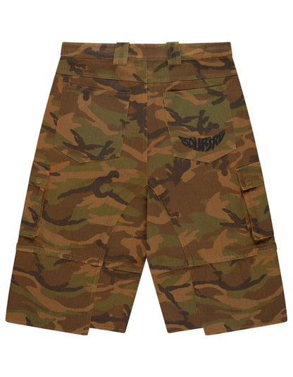 ADJUSTBALE CAMO SHORTS