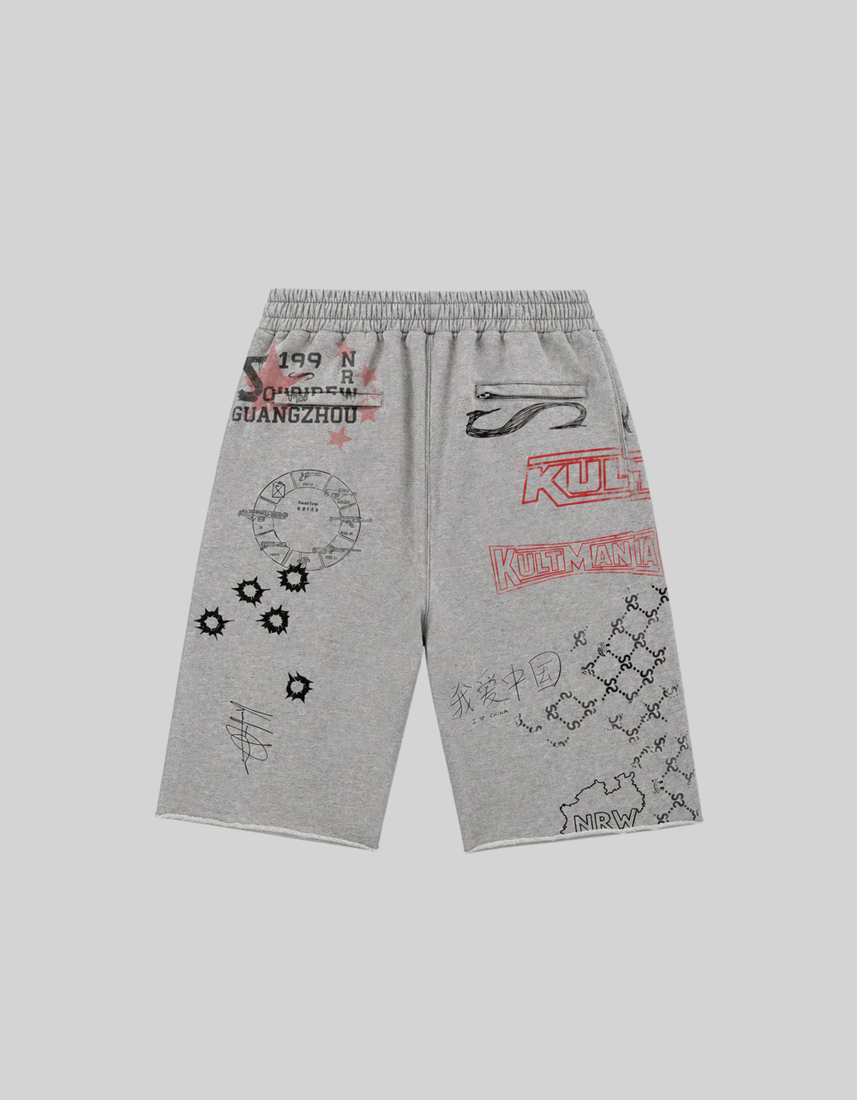 TAGGED SWEATSHORTS