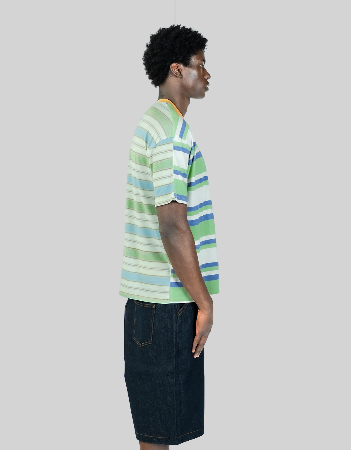 2-SIDED STRIPE TEE
