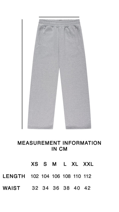 ESSENTIAL OPEN LEG SWEATPANTS