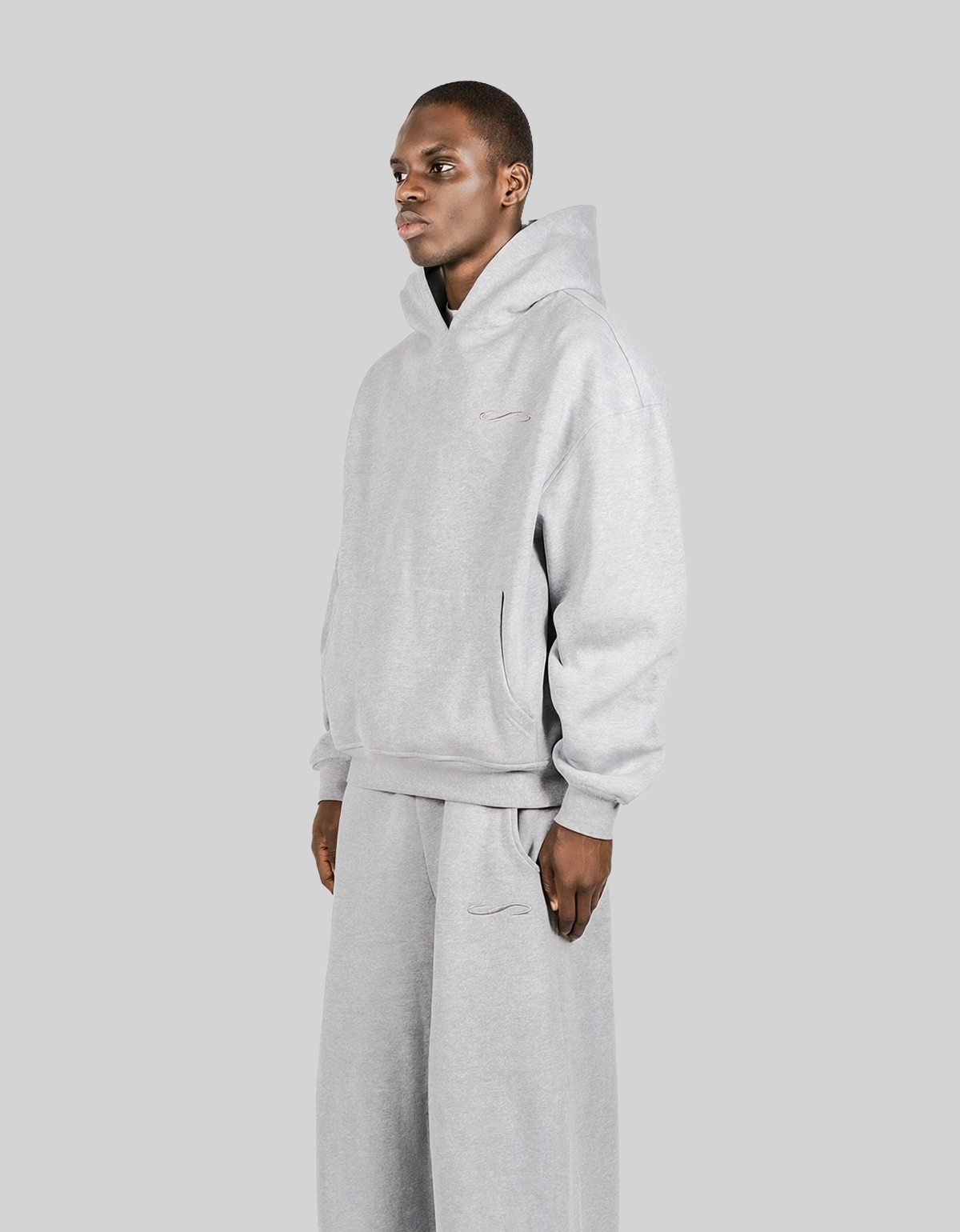 BASIC HOODIE GREY