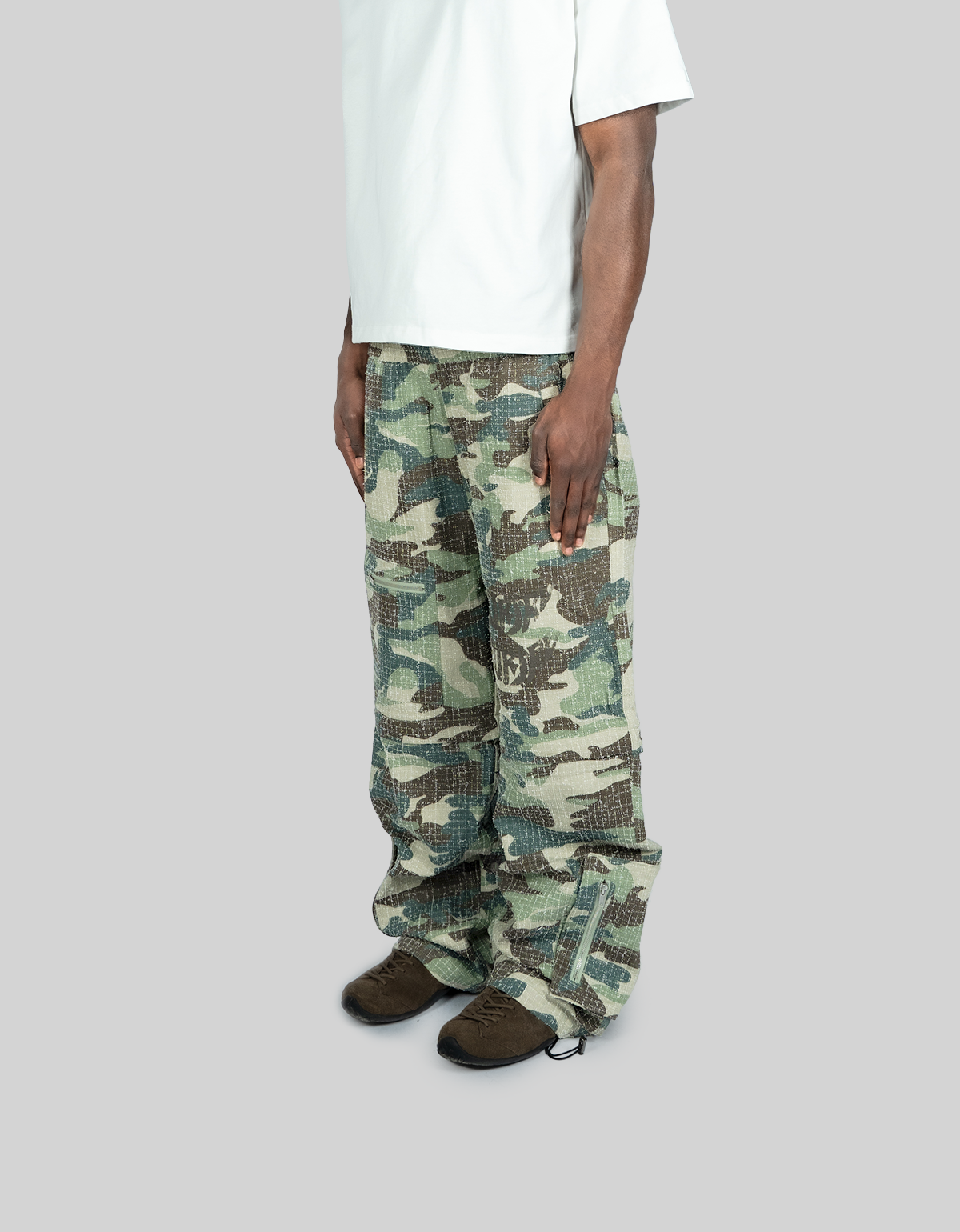 2 IN 1 CAMO PANTS / SHORTS
