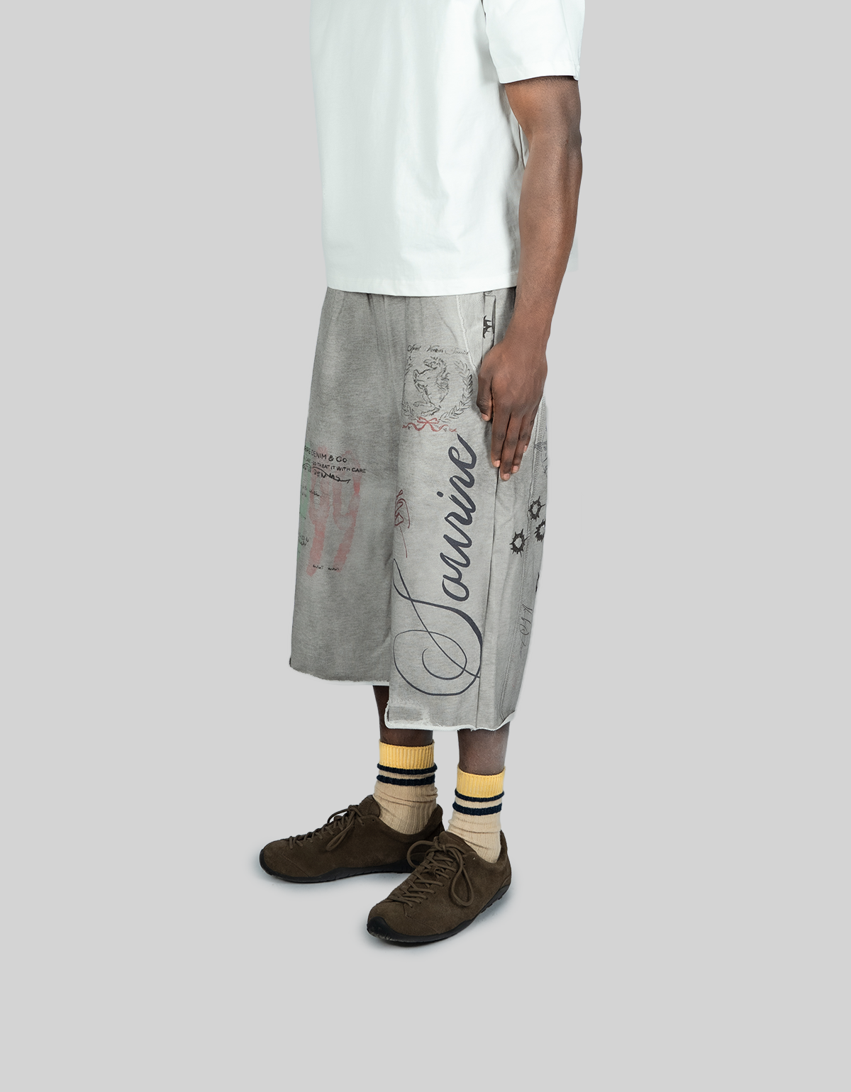 TAGGED SWEATSHORTS