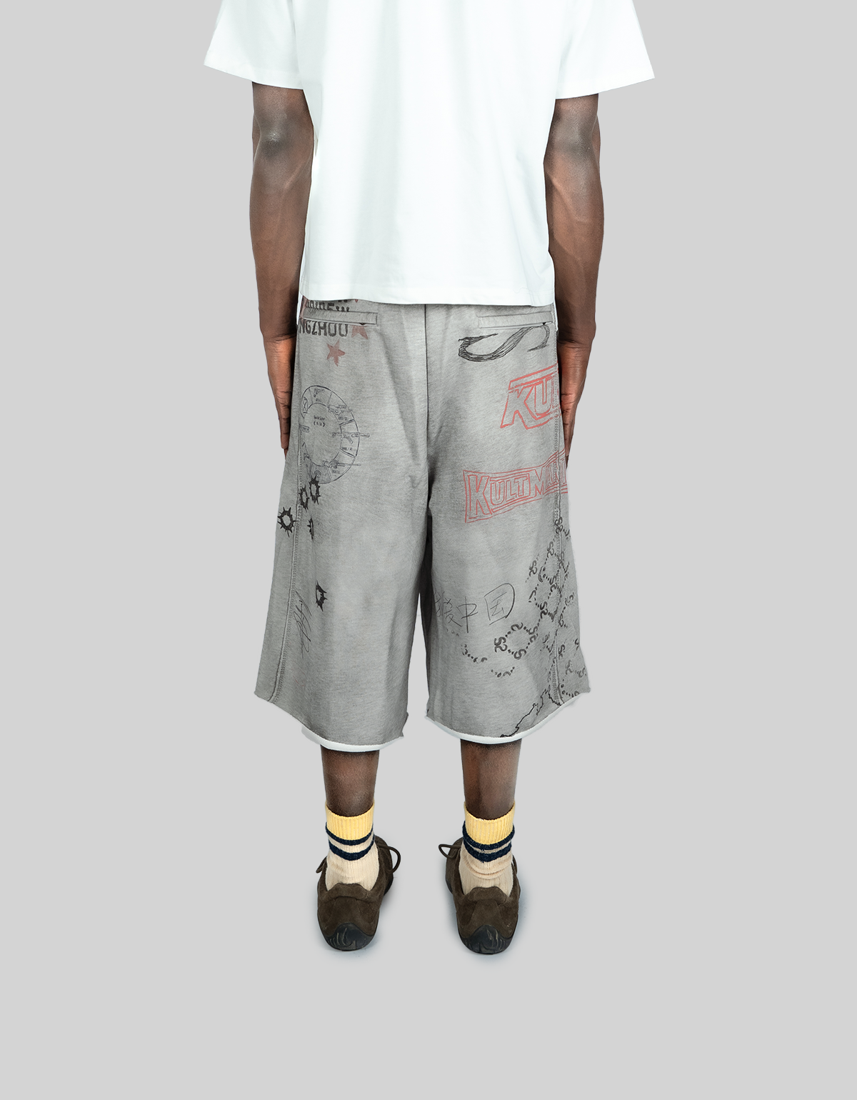 TAGGED SWEATSHORTS